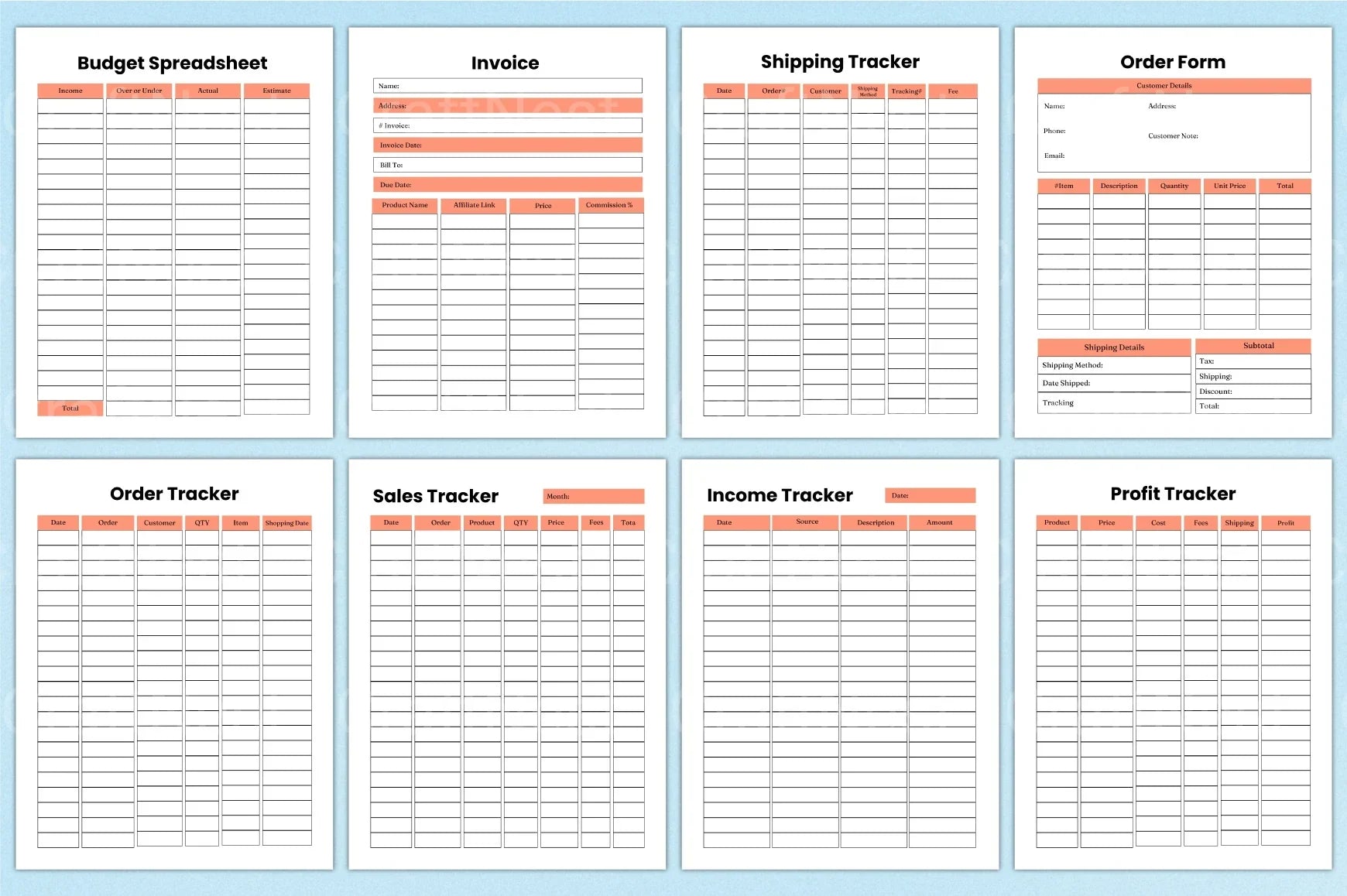 Small Business Planner 2024 - CraftNest - Digital Crafting and Art