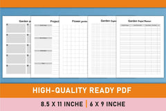 Garden Planner - 100 Planner - CraftNest - Digital Crafting and Art