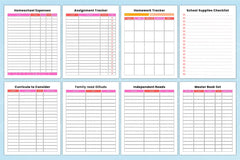 Ultimate Homeschool Planner for Effective Learning - CraftNest - Digital Crafting and Art