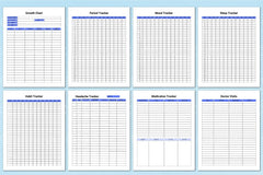 Medical Planner Template - CraftNest - Digital Crafting and Art