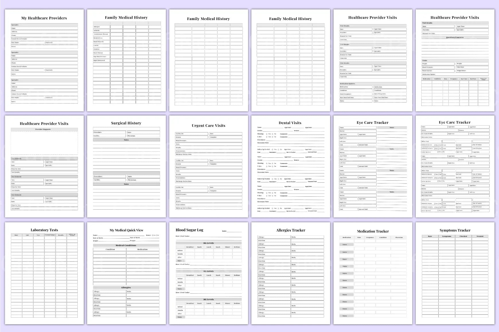 Low Content Template for Creative Projects - CraftNest - Digital Crafting and Art
