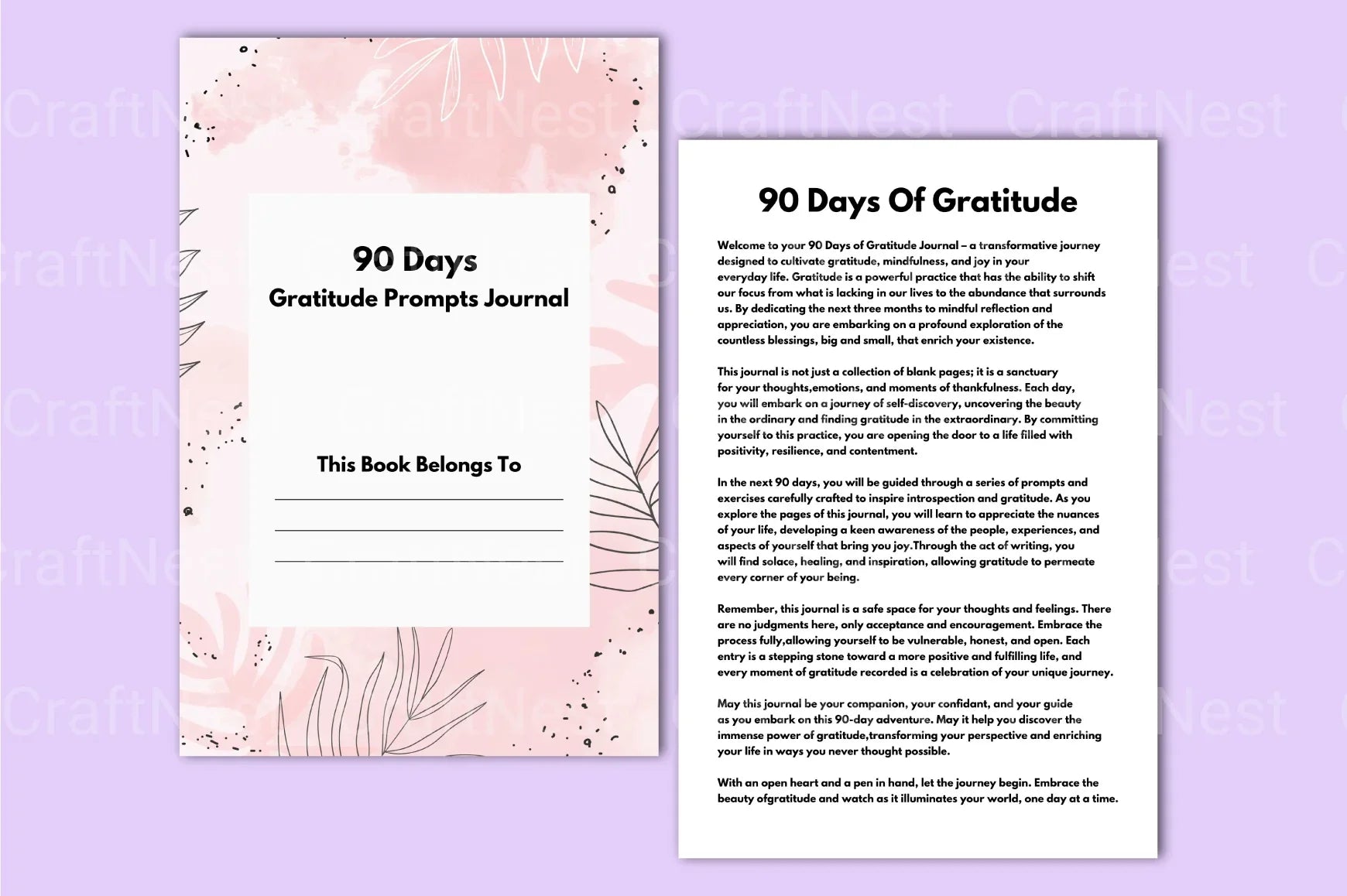 Daily Gratitude Prompts for Mindfulness - CraftNest - Digital Crafting and Art