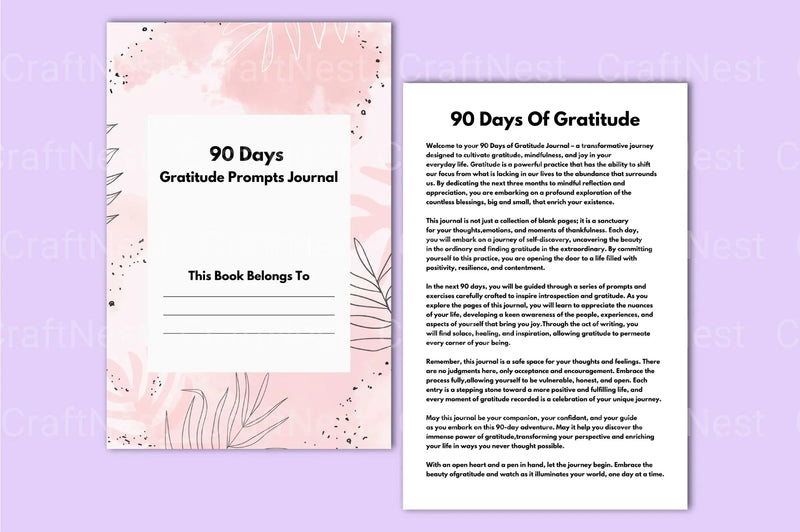 Daily Gratitude Prompts for Mindfulness - CraftNest - Digital Crafting and Art