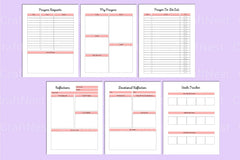 Prayer Devotional Planner for Spiritual Growth - CraftNest - Digital Crafting and Art