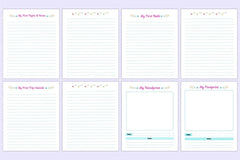 Baby Memory Book: Capture Precious Moments - CraftNest - Digital Crafting and Art
