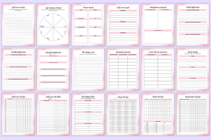 Self Love Wellness Guide - CraftNest - Digital Crafting and Art