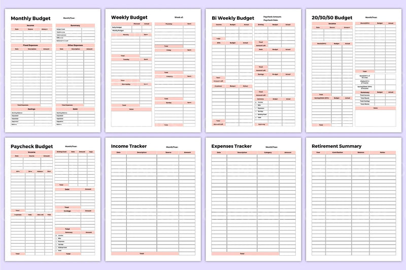 Ultimate Budget Planner - CraftNest - Digital Crafting and Art