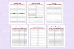 Halloween Planner Guide - CraftNest - Digital Crafting and Art