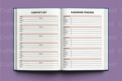 Daily Agenda Planner - CraftNest - Digital Crafting and Art