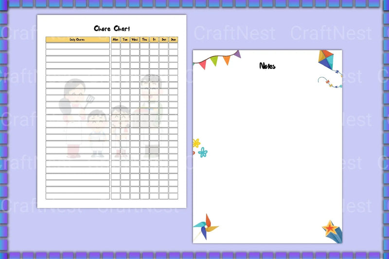 Kids Savings Tracker: Fun & Easy Money Management - CraftNest - Digital Crafting and Art