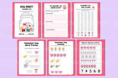 Valentine's Day Activity Book for Kids - CraftNest - Digital Crafting and Art