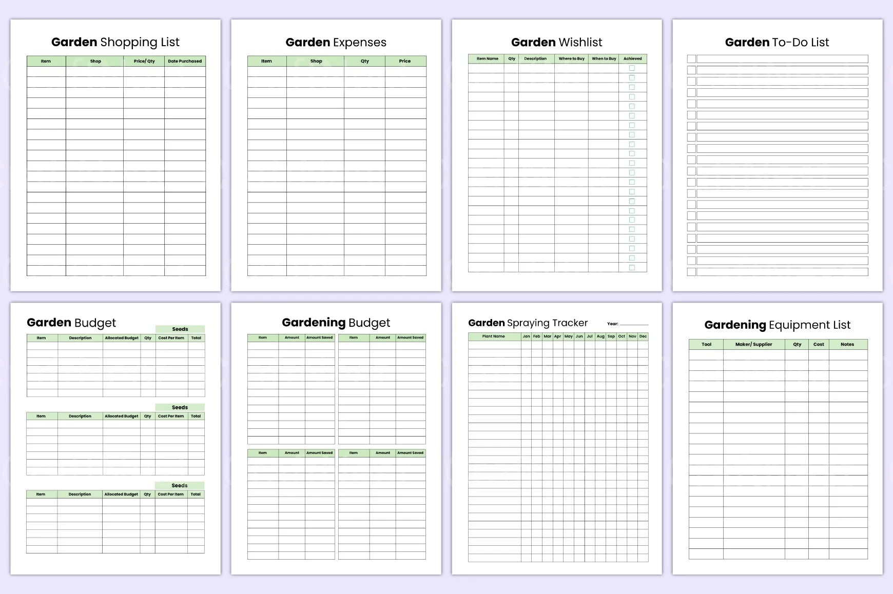 Ultimate Garden Planner - CraftNest - Digital Crafting and Art