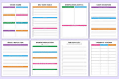 Self Discovery Workbook for Personal Growth - CraftNest - Digital Crafting and Art