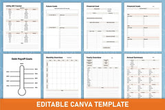 Finance Tracker Tool - CraftNest - Digital Crafting and Art