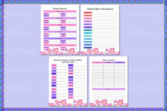 End of Life Planner Template - Canva - CraftNest - Digital Crafting and Art