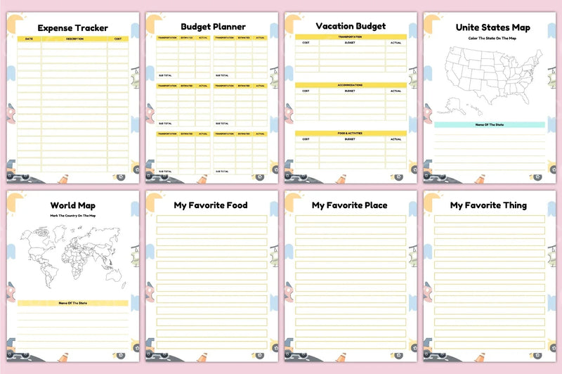 Travel Tips for Kids - CraftNest - Digital Crafting and Art