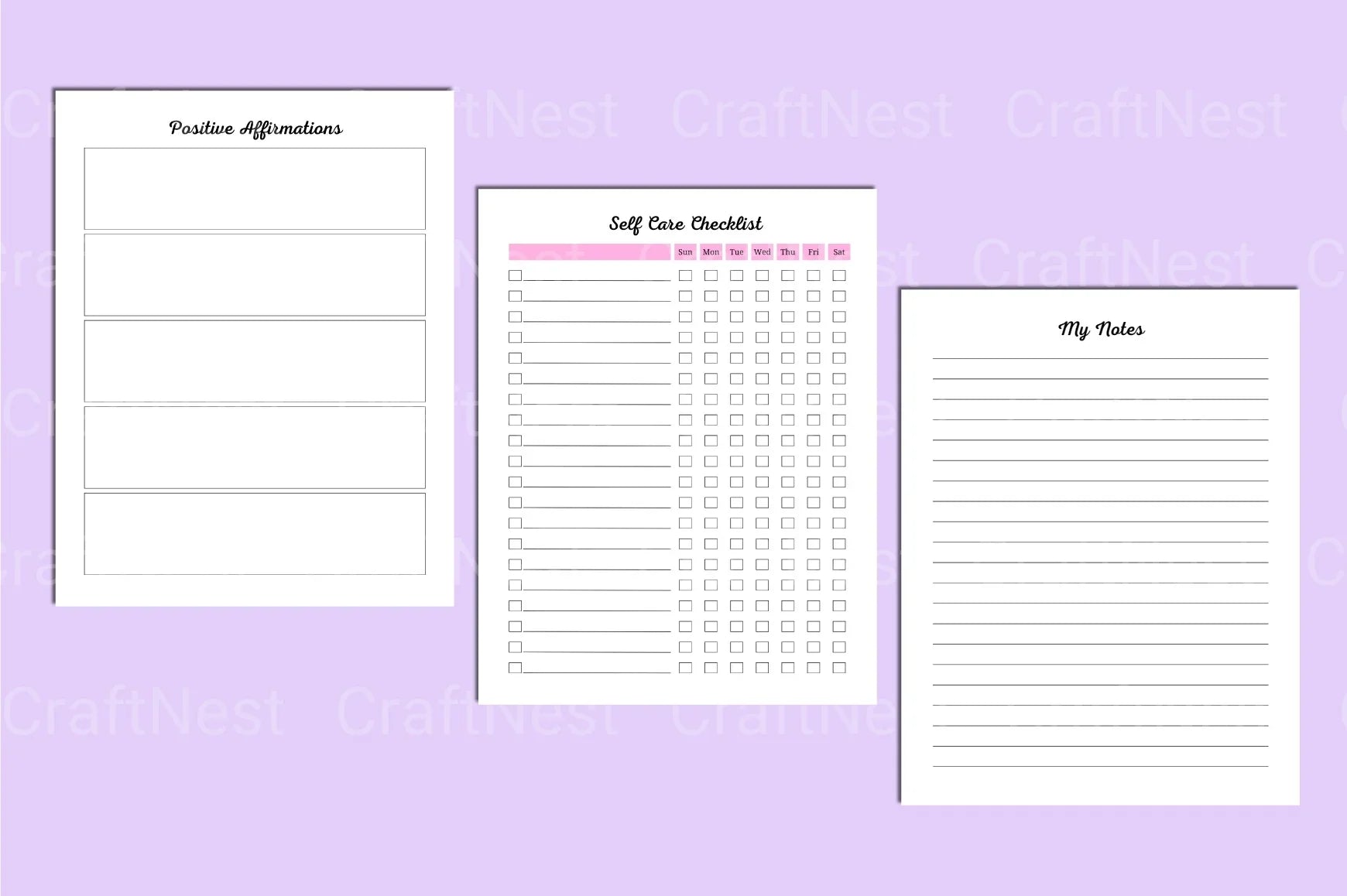 Self-Care and Gratitude for Women - CraftNest - Digital Crafting and Art