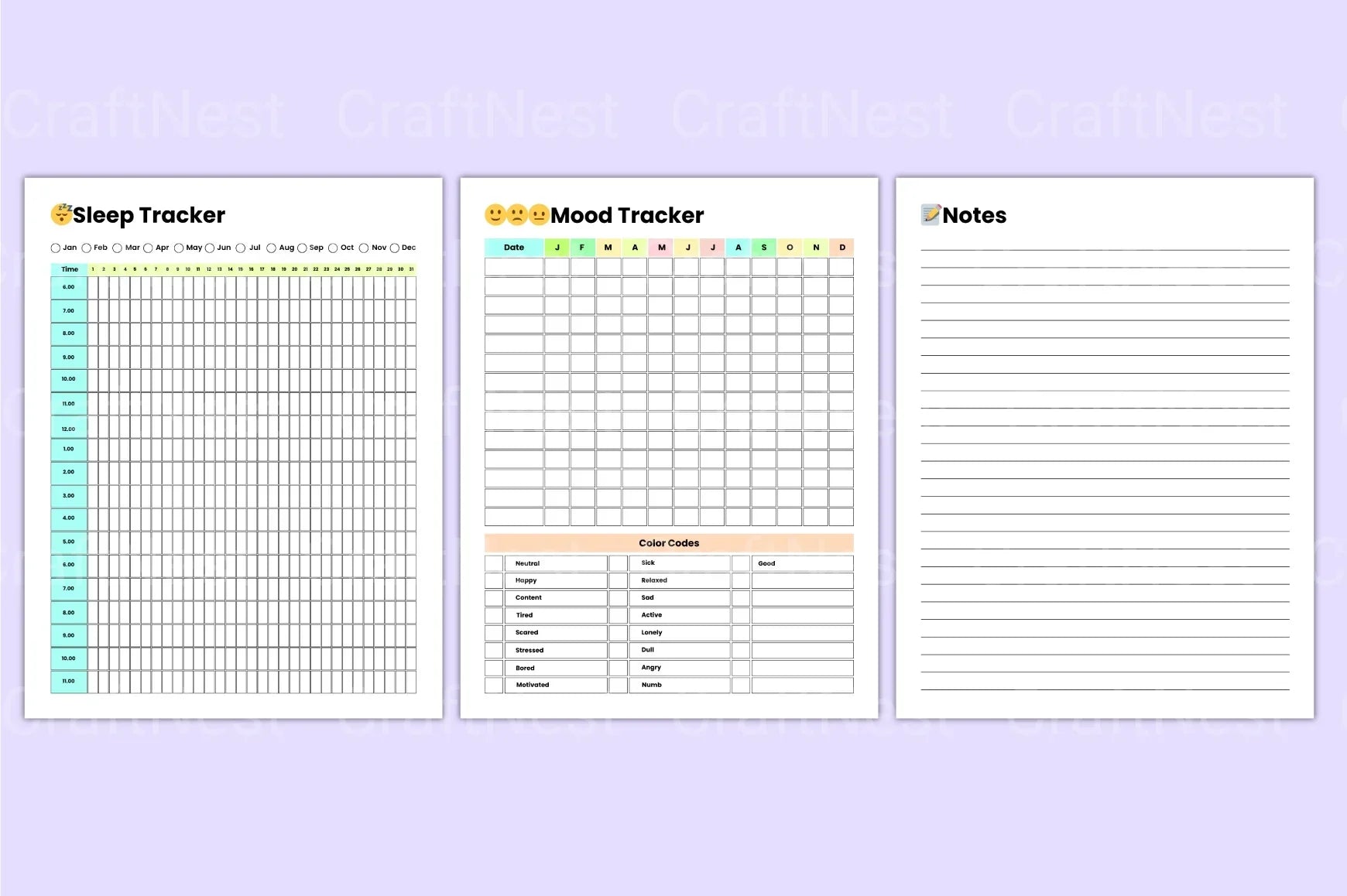Depression Recovery Workbook - CraftNest - Digital Crafting and Art