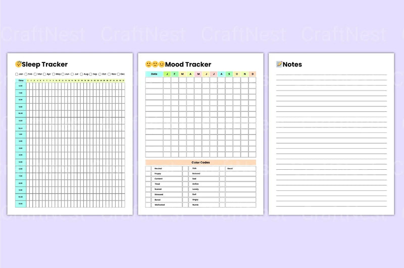 Depression Recovery Workbook - CraftNest - Digital Crafting and Art