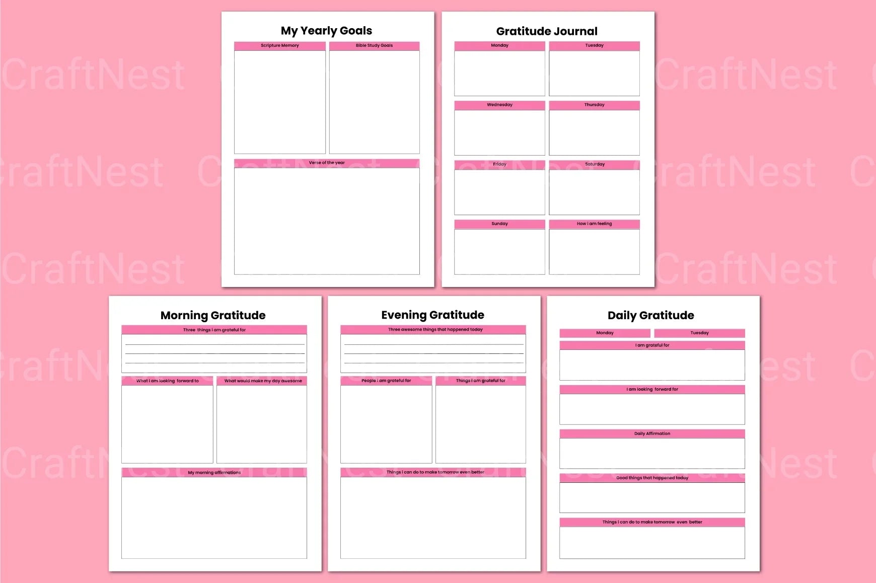 Devotional Prayer Guide - CraftNest - Digital Crafting and Art