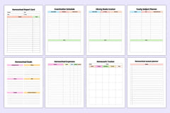 Home School Planner: Organize Your Homeschooling Effortlessly - CraftNest - Digital Crafting and Art