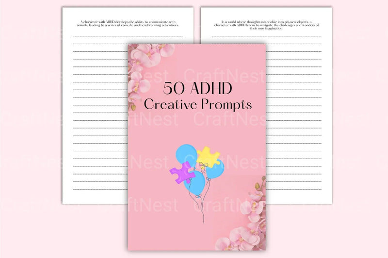 ADHD Creative Prompts for Enhanced Focus and Imagination - CraftNest - Digital Crafting and Art