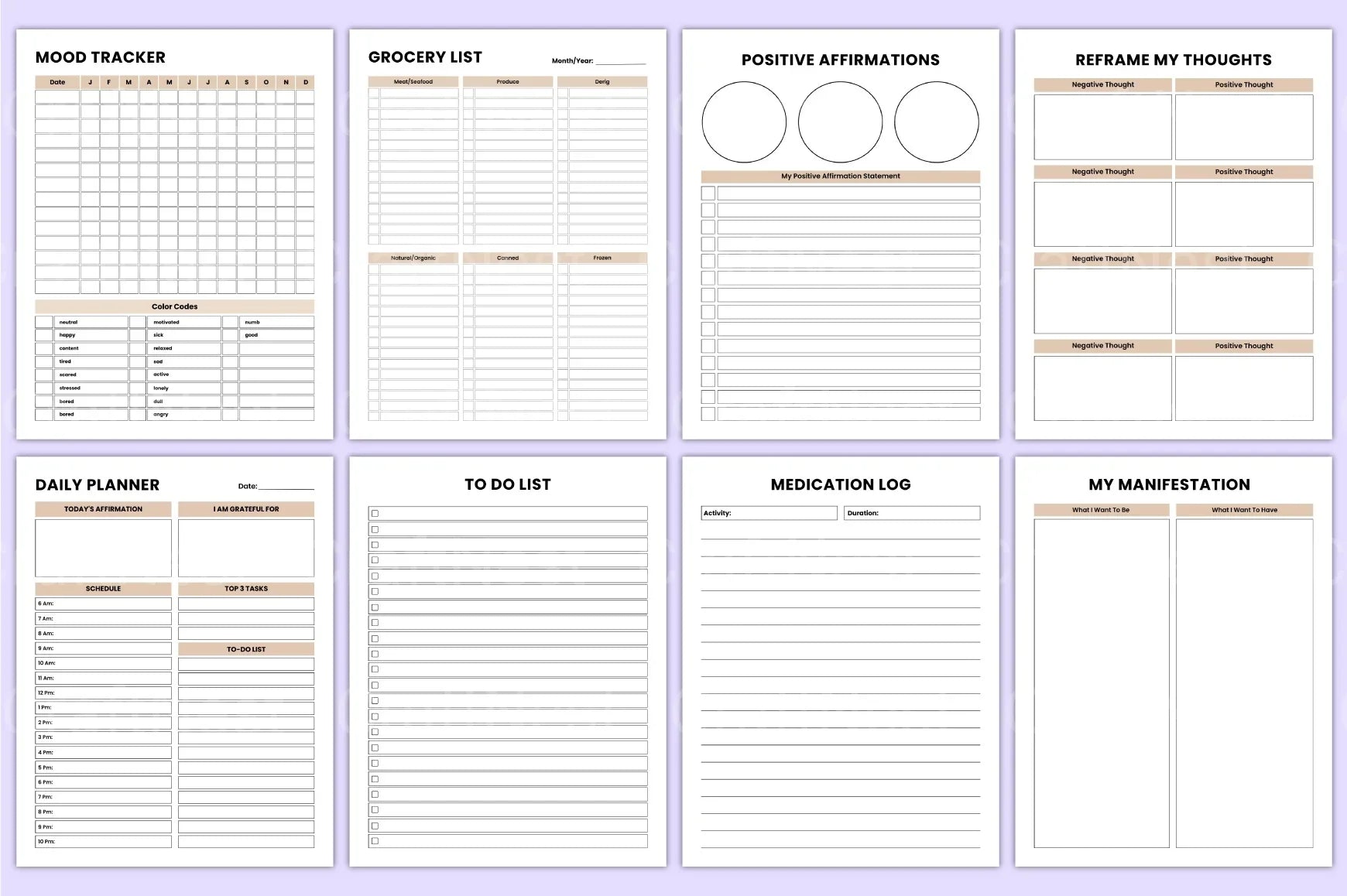 Positive Mindset Boost - CraftNest - Digital Crafting and Art