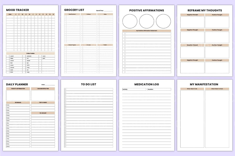 Positive Mindset Boost - CraftNest - Digital Crafting and Art