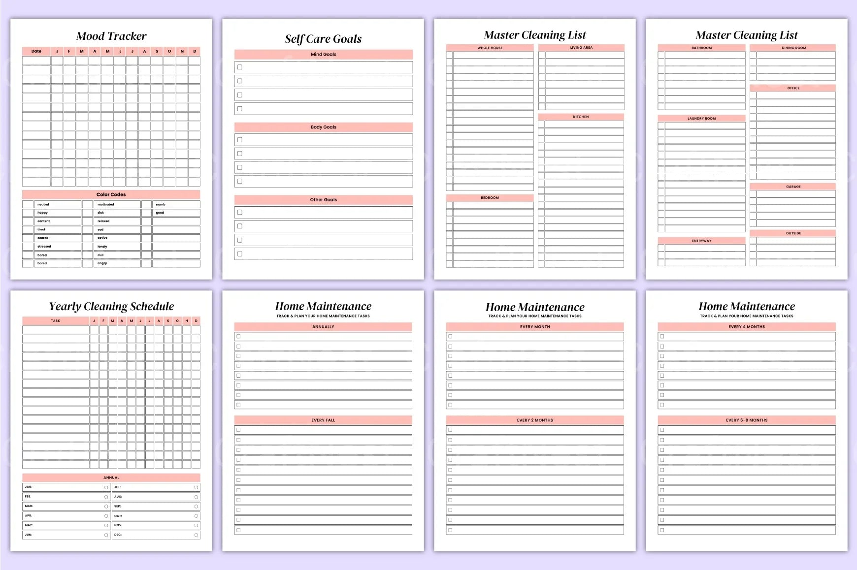 Busy Mom Life Organizer - CraftNest - Digital Crafting and Art