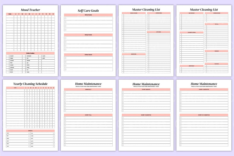 Busy Mom Life Organizer - CraftNest - Digital Crafting and Art