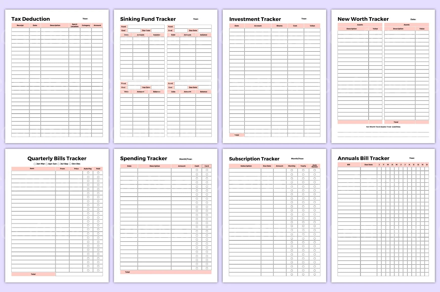 Mega Budget Planner - CraftNest - Digital Crafting and Art