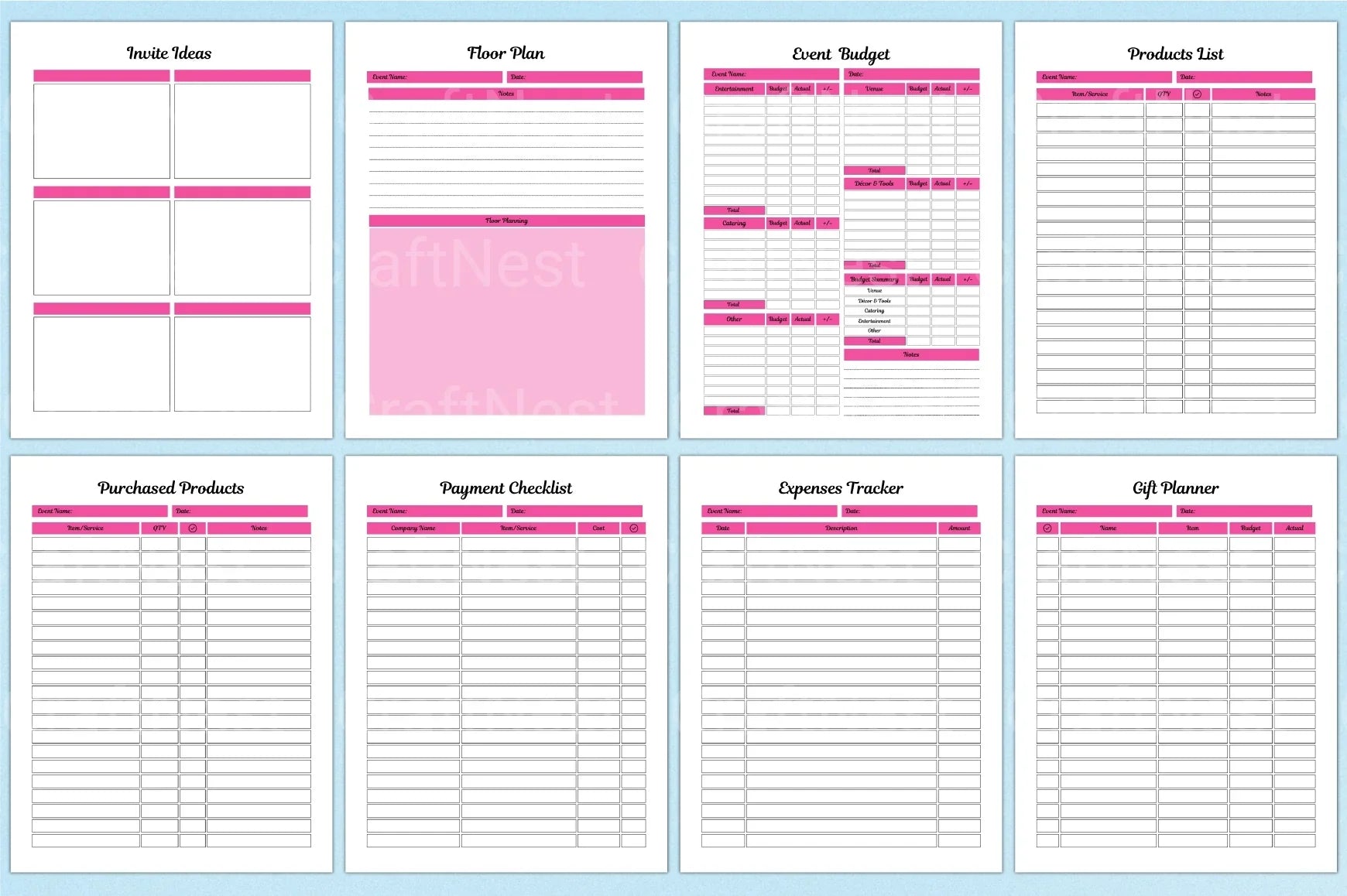 Event Party Planner Services - CraftNest - Digital Crafting and Art