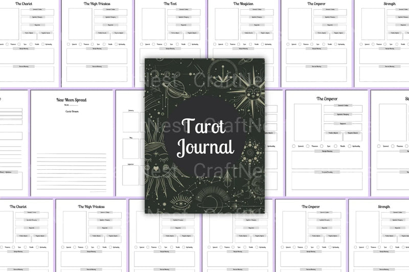 Tarot Card Design Collection - CraftNest - Digital Crafting and Art