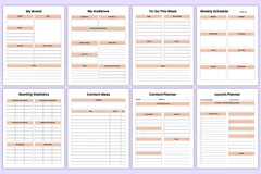 Online Business Workbook for Success - CraftNest - Digital Crafting and Art