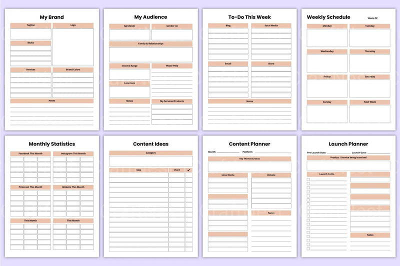 Online Business Workbook for Success - CraftNest - Digital Crafting and Art