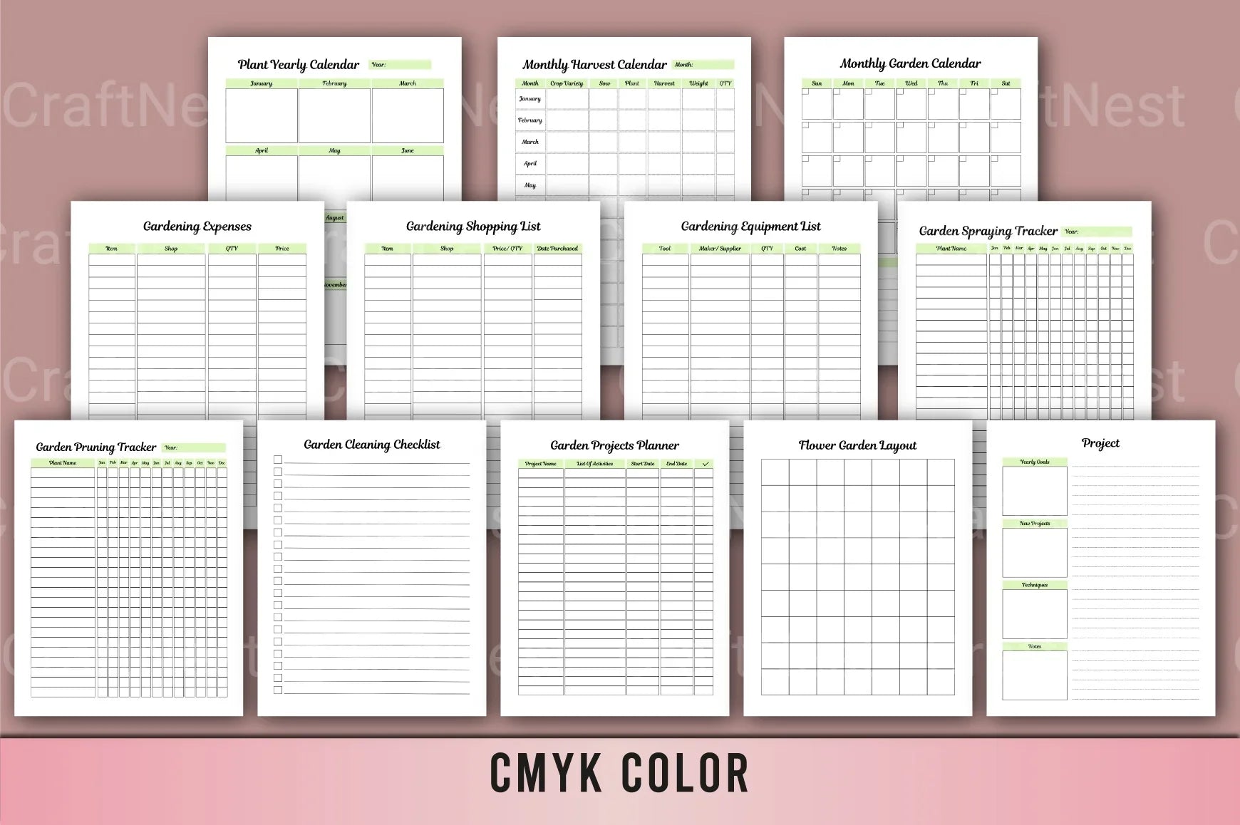 Garden Planner Guide - CraftNest - Digital Crafting and Art