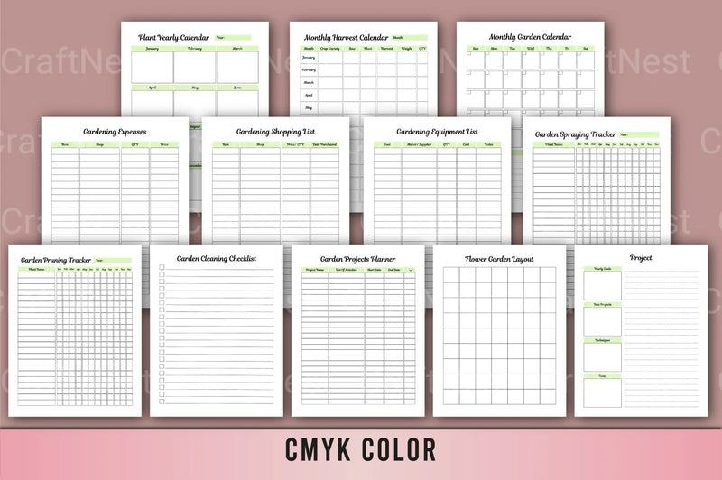 Garden Planner Guide - CraftNest - Digital Crafting and Art