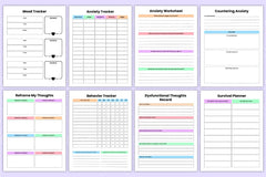 Therapy Healing Workbook for Personal Growth - CraftNest - Digital Crafting and Art