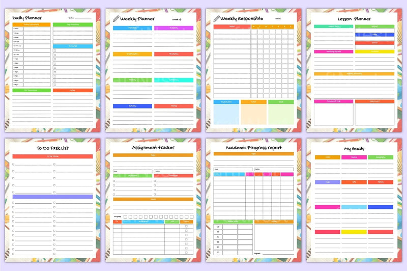 Academic Workbook for Kids - CraftNest - Digital Crafting and Art