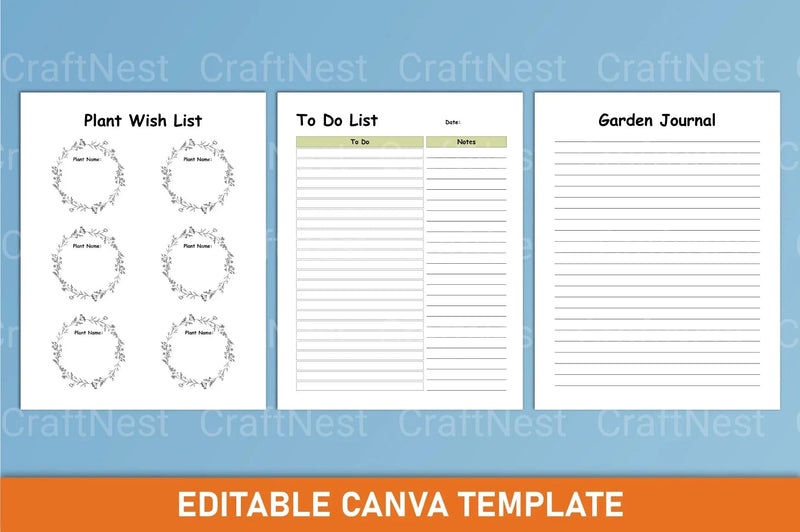 Garden Planner for Kids - CraftNest - Digital Crafting and Art
