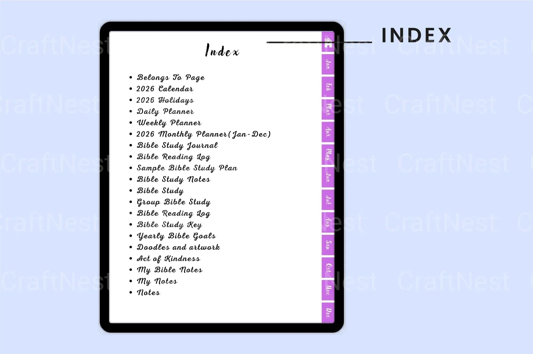 Bible Study Guide - CraftNest - Digital Crafting and Art