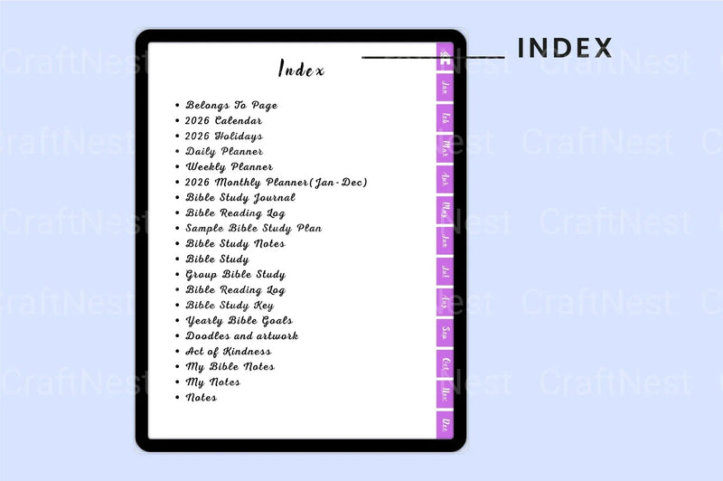 Bible Study Guide - CraftNest - Digital Crafting and Art