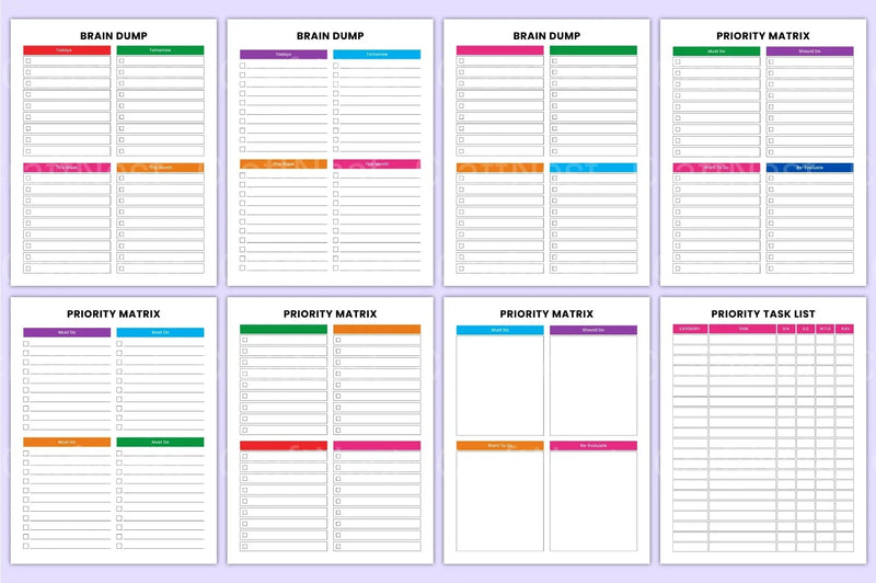 ADHD Brain Dump Guide - CraftNest - Digital Crafting and Art