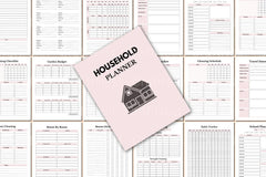Household Planner for Efficient Home Management - CraftNest - Digital Crafting and Art