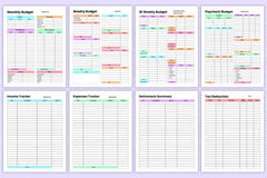 Financial Management Tracker Tool - CraftNest - Digital Crafting and Art