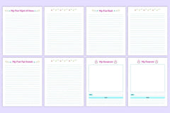 Baby Memory Book: First Year Keepsake - CraftNest - Digital Crafting and Art
