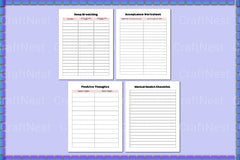 ADHD Mental Health Planner for Improved Focus - CraftNest - Digital Crafting and Art
