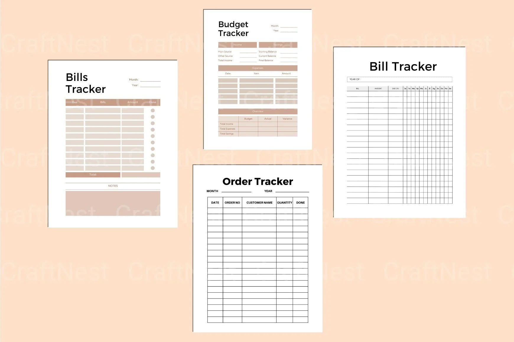 Editable Canva Template for Creative Projects - CraftNest - Digital Crafting and Art