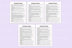 350 Gratitude Prompts for Daily Reflection - CraftNest - Digital Crafting and Art