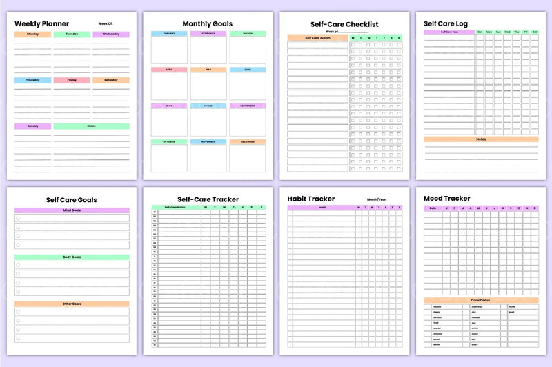 Vision Manifestation Workbook for Goal Setting and Success - CraftNest - Digital Crafting and Art